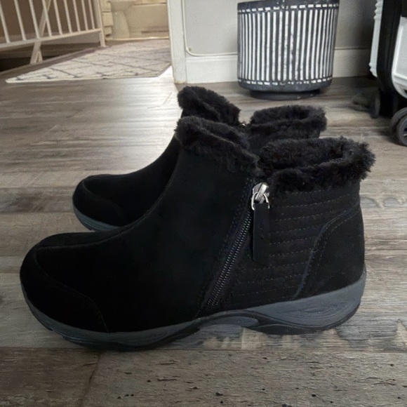 Easy Spirit Black Ankle Boots Women’s Size 8 1/2 - Picture 3 of 8